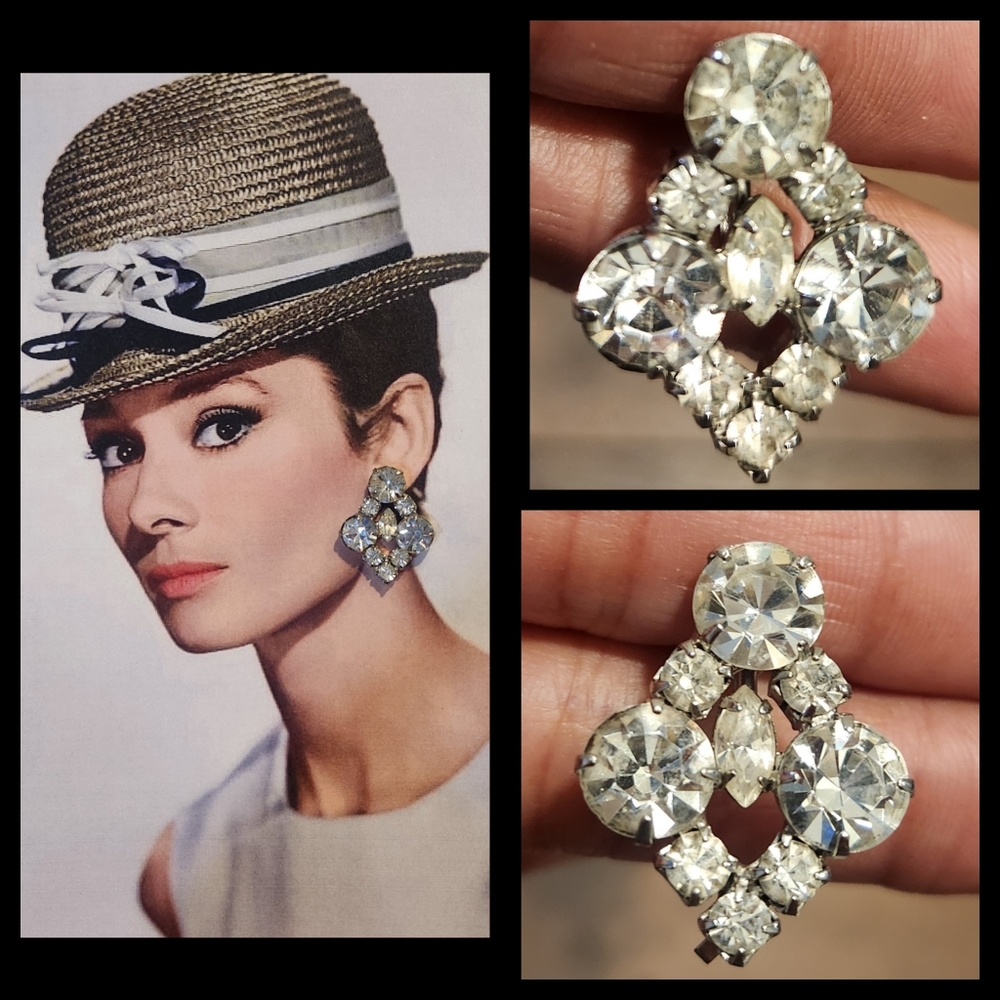 VTG Hollywood Glam Earrings